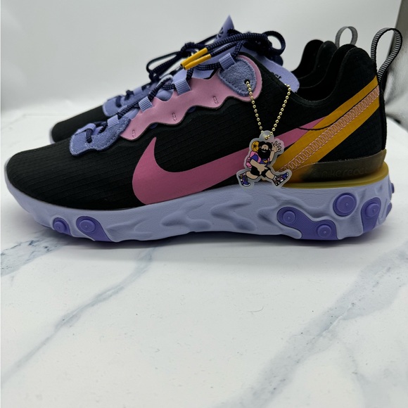 Nike React Element 55 PRM Palest Purple - Picture 2 of 6